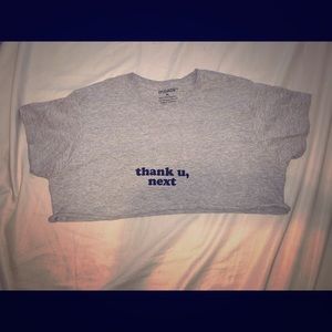 Thank U, Next Crop Top
